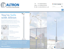 Tablet Screenshot of altron.co.uk